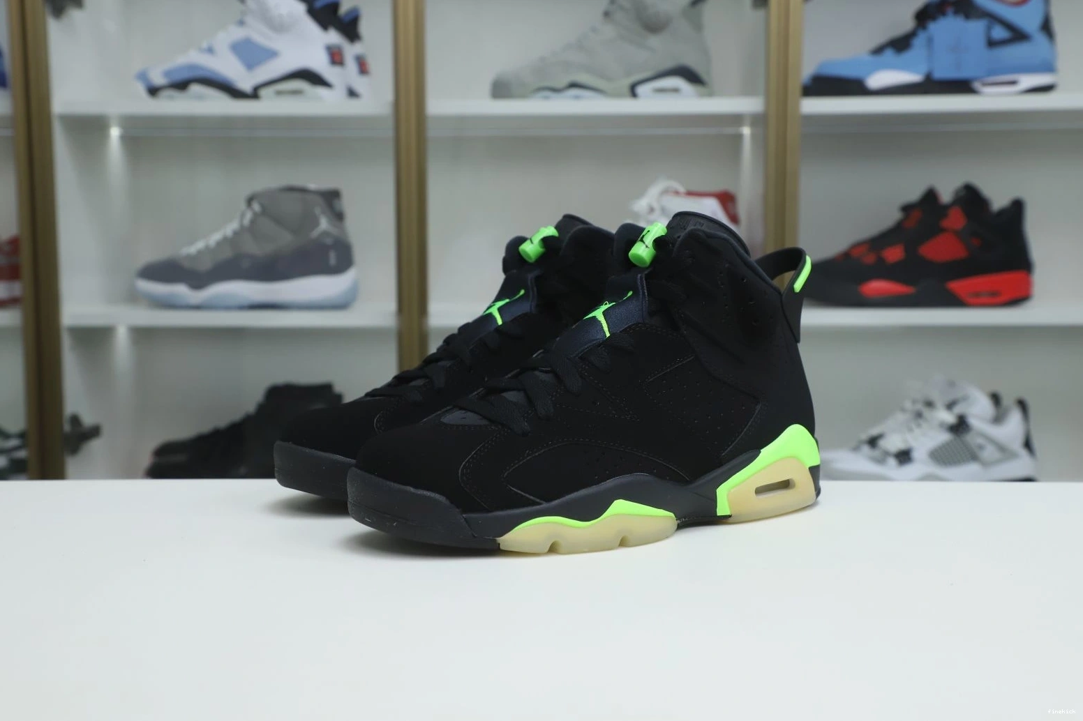 AIR GREEN' 'ELECTRIC JORDAN 6 RETRO 0301